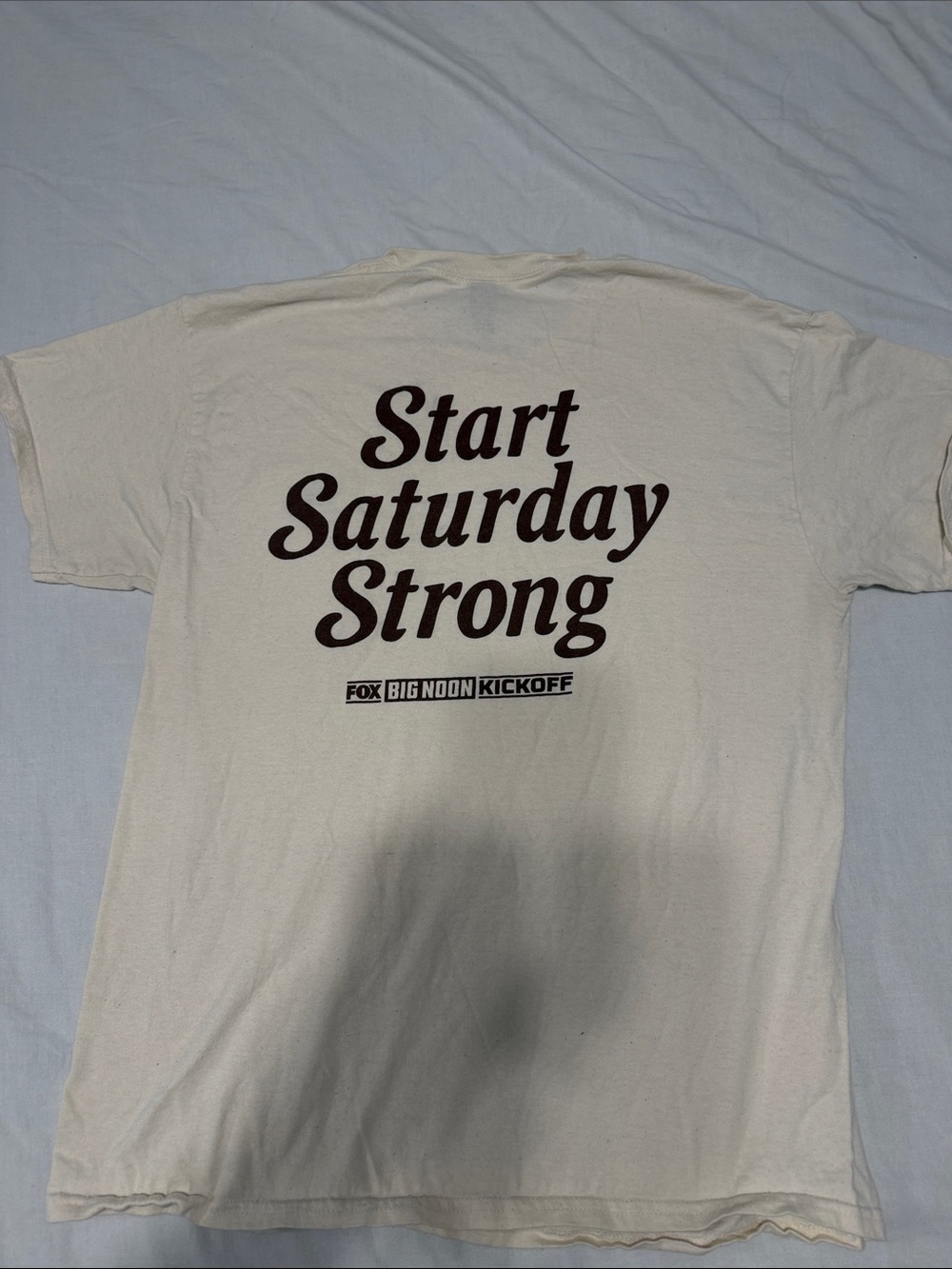 Fox Big Noon  'Start Saturday Strong' Graphic Tee